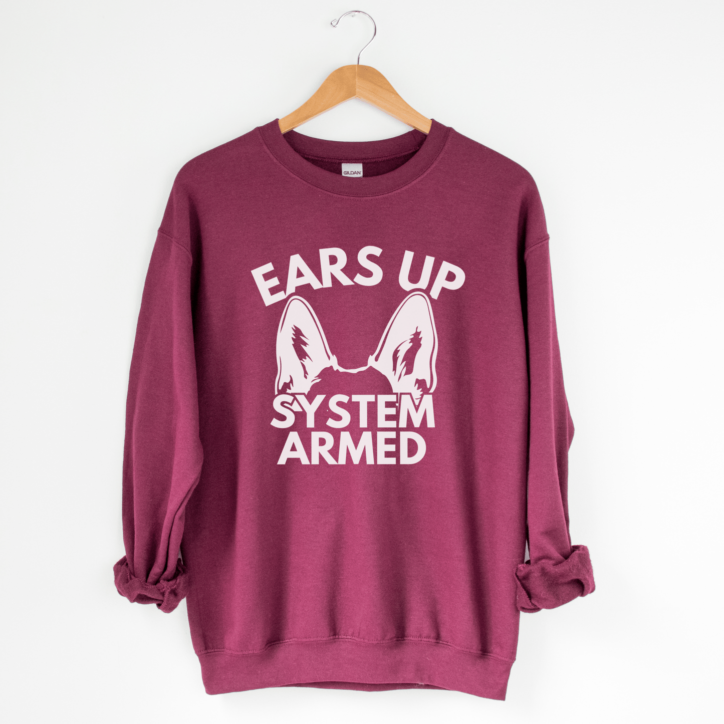 Ears Up System Armed Sweatshirt - The Pawsitive Initiative