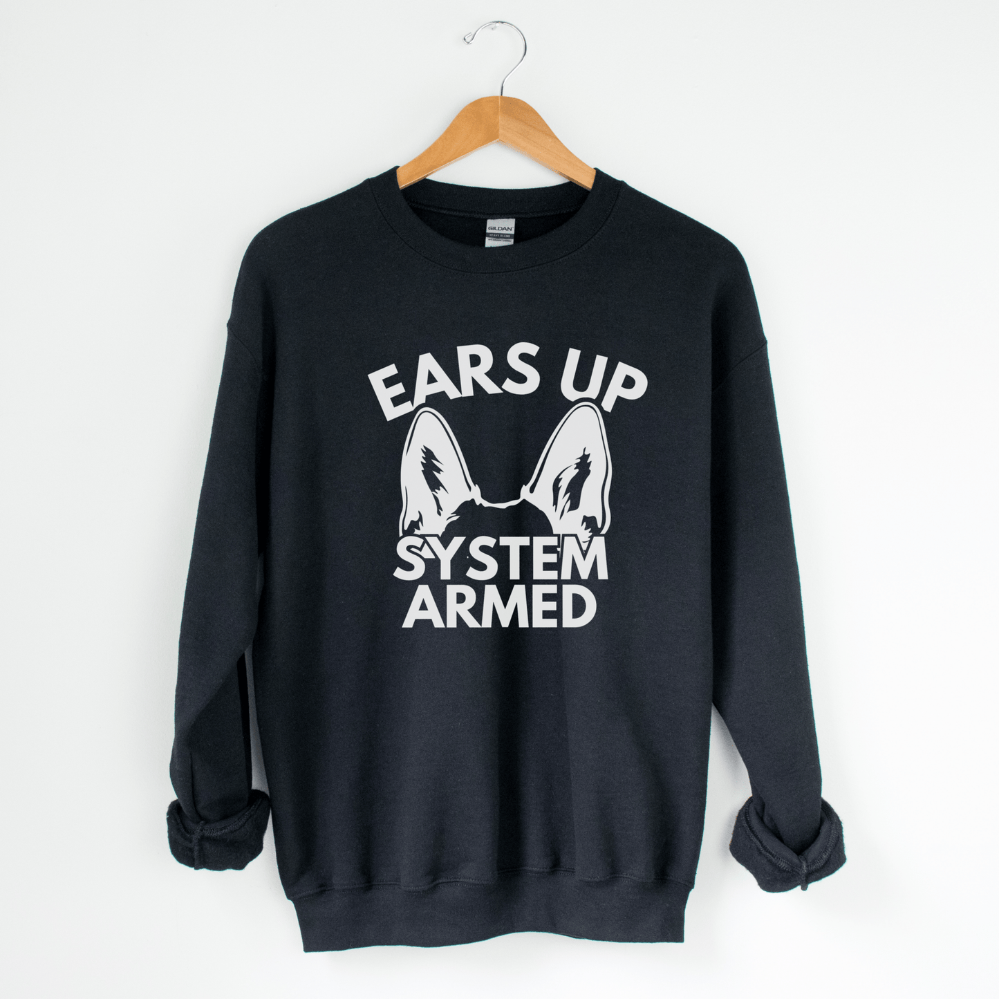 Ears Up System Armed Sweatshirt - The Pawsitive Initiative