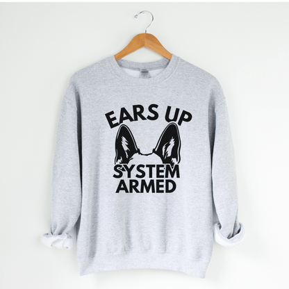 Ears Up System Armed Sweatshirt - The Pawsitive Initiative