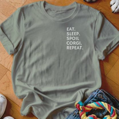 Eat Sleep Corgi Repeat - The Pawsitive Initiative