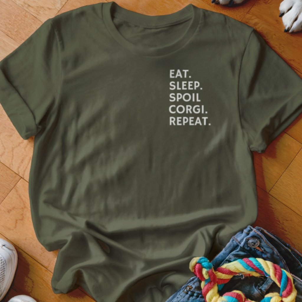 Eat Sleep Corgi Repeat - The Pawsitive Initiative