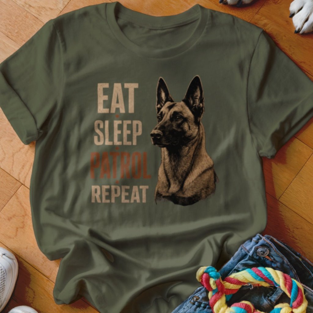 Eat Sleep Patrol Repeat Shirt - The Pawsitive Initiative