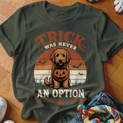 Trick Was Never An Option Doodle Shirt