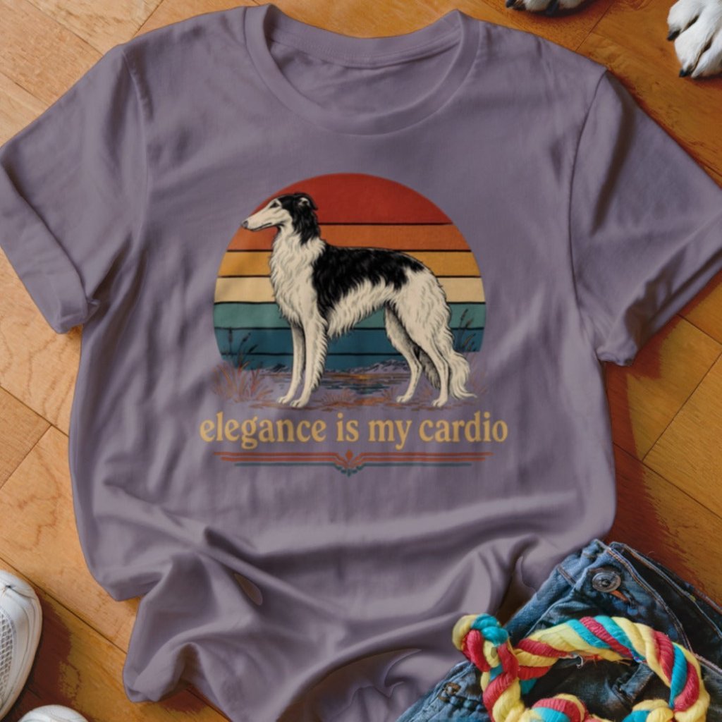 Elegance Is My Cardio Shirt - The Pawsitive Initiative