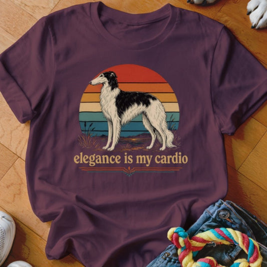 Elegance Is My Cardio Shirt - The Pawsitive Initiative
