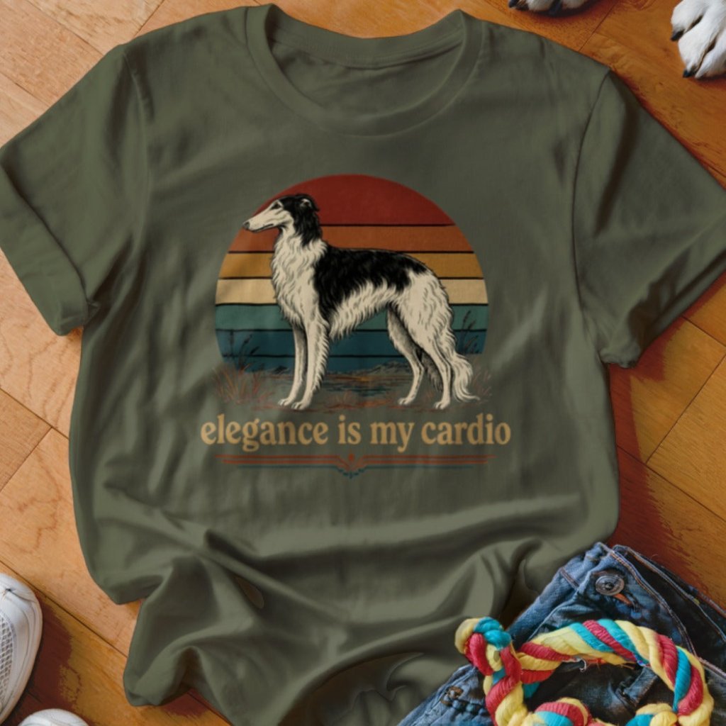 Elegance Is My Cardio Shirt - The Pawsitive Initiative