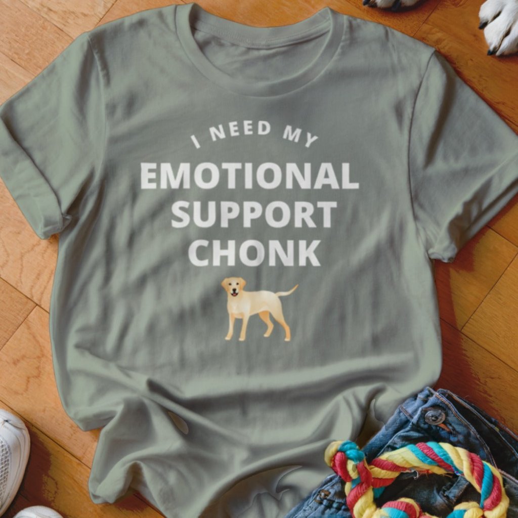 Emotional Support Chonk Shirt - The Pawsitive Initiative