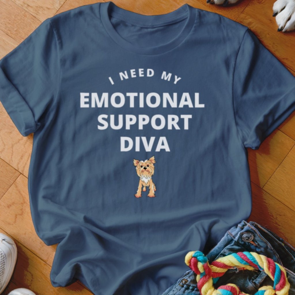 Emotional Support Diva Shirt - The Pawsitive Initiative