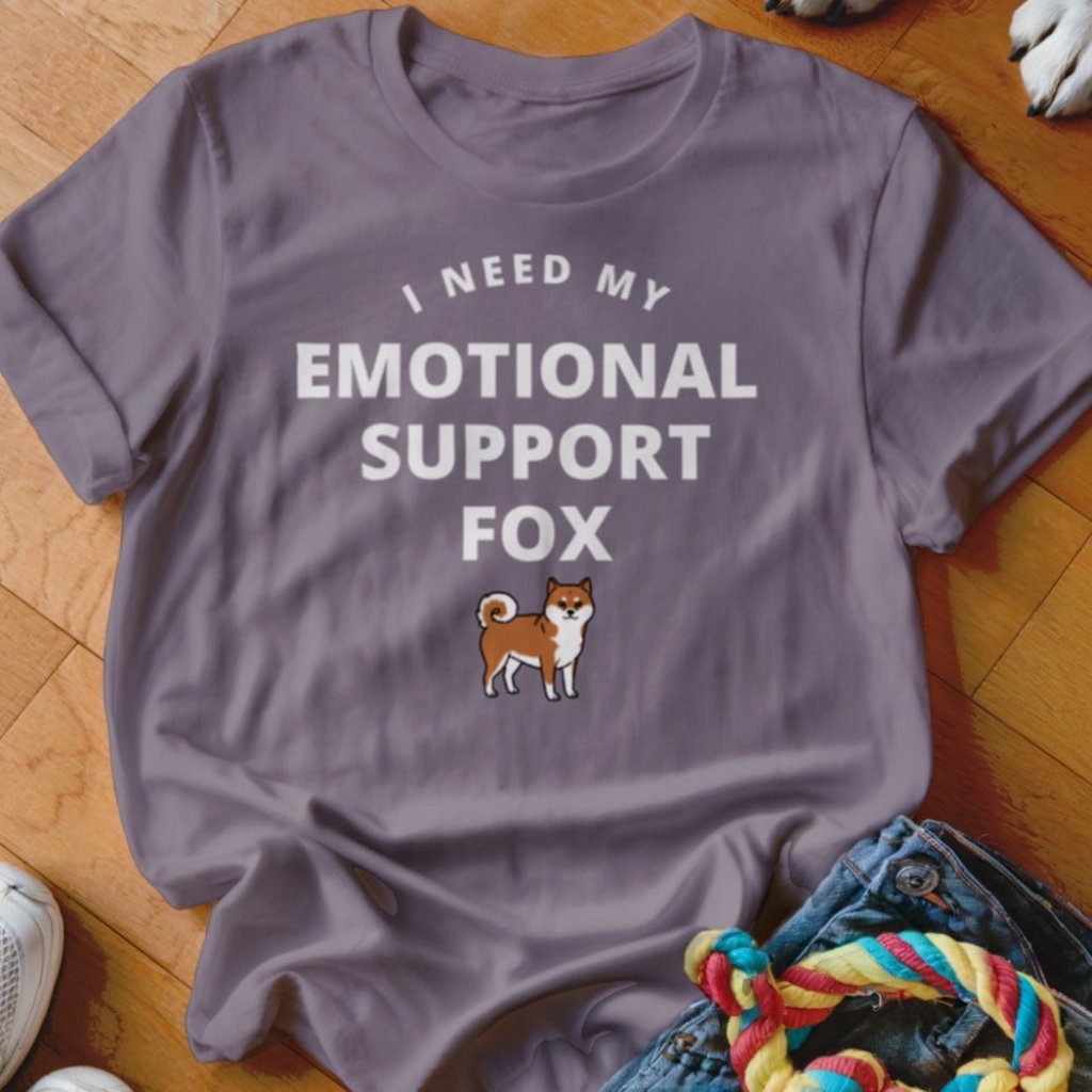 Emotional Support Fox Shirt - The Pawsitive Initiative