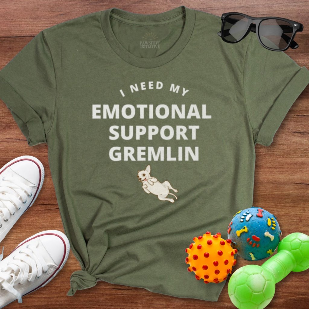 Emotional Support Gremlin Shirt - The Pawsitive Initiative