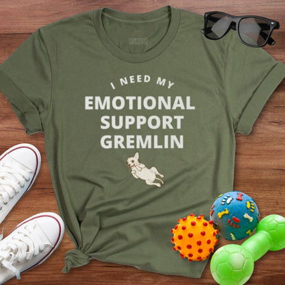 Emotional Support Gremlin Shirt - The Pawsitive Initiative