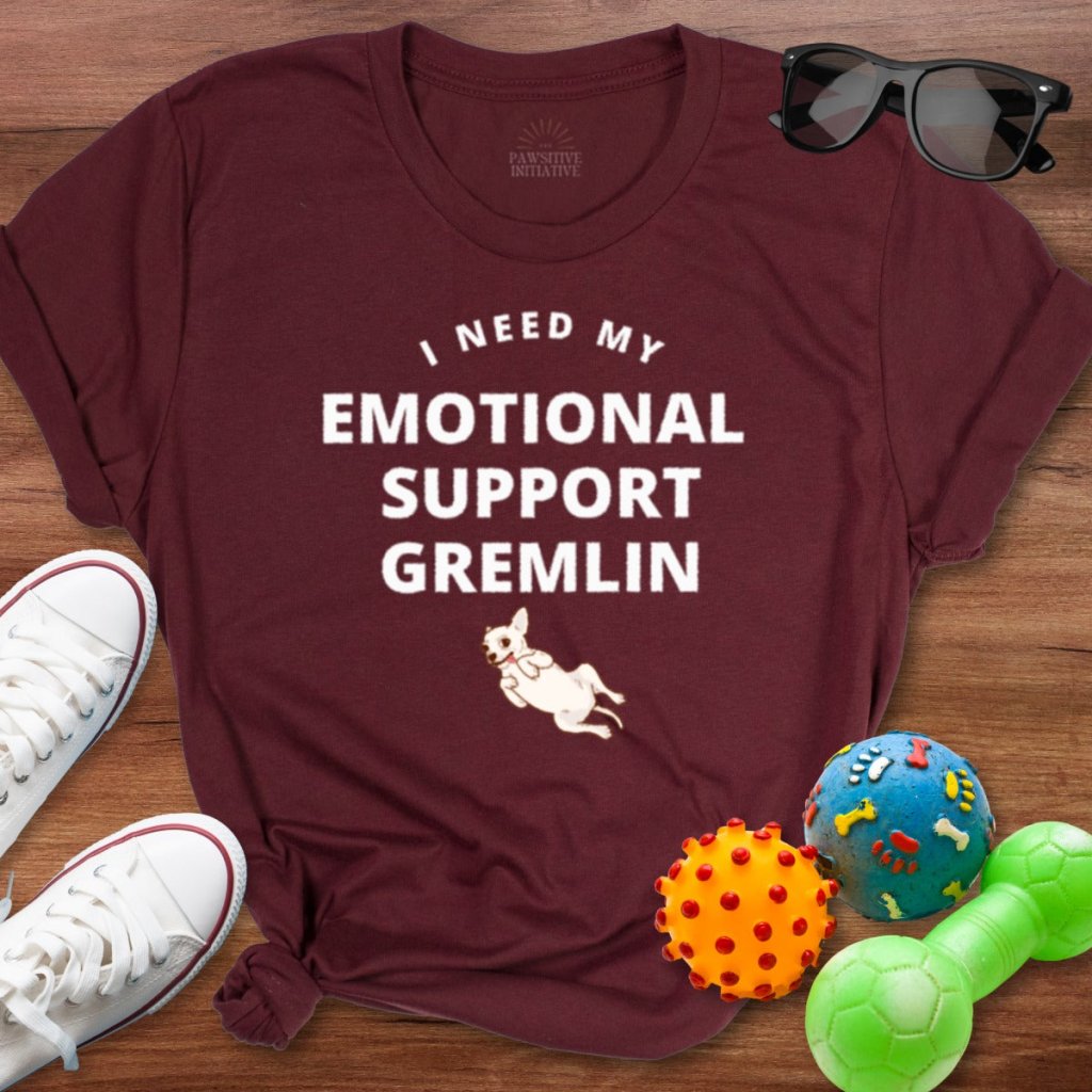 Emotional Support Gremlin Shirt - The Pawsitive Initiative