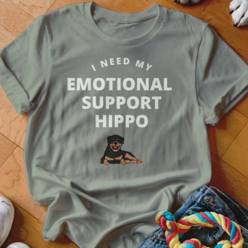 Emotional Support Hippo Shirt - The Pawsitive Initiative