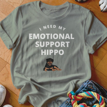 Emotional Support Hippo Shirt - The Pawsitive Initiative