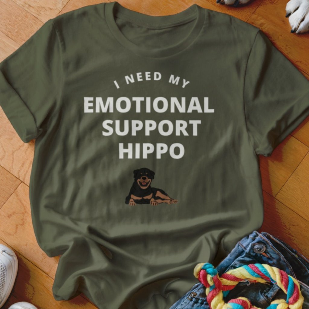 Emotional Support Hippo Shirt - The Pawsitive Initiative