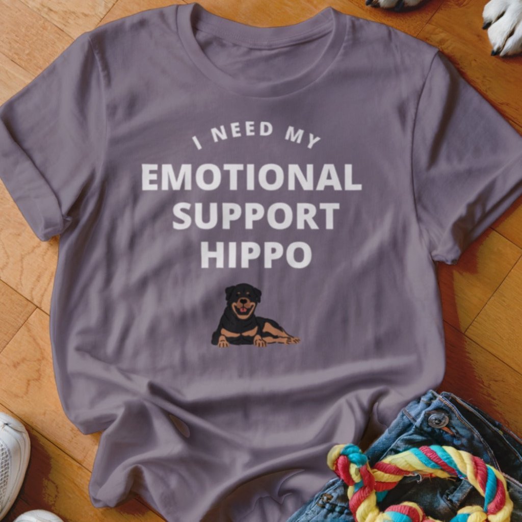 Emotional Support Hippo Shirt - The Pawsitive Initiative