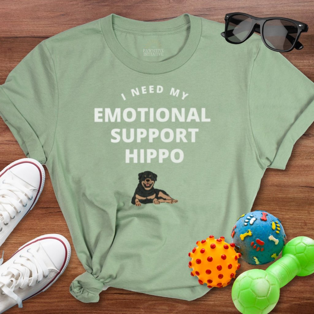 Emotional Support Hippo Shirt - The Pawsitive Initiative