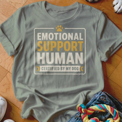 Emotional Support Human Shirt - The Pawsitive Initiative