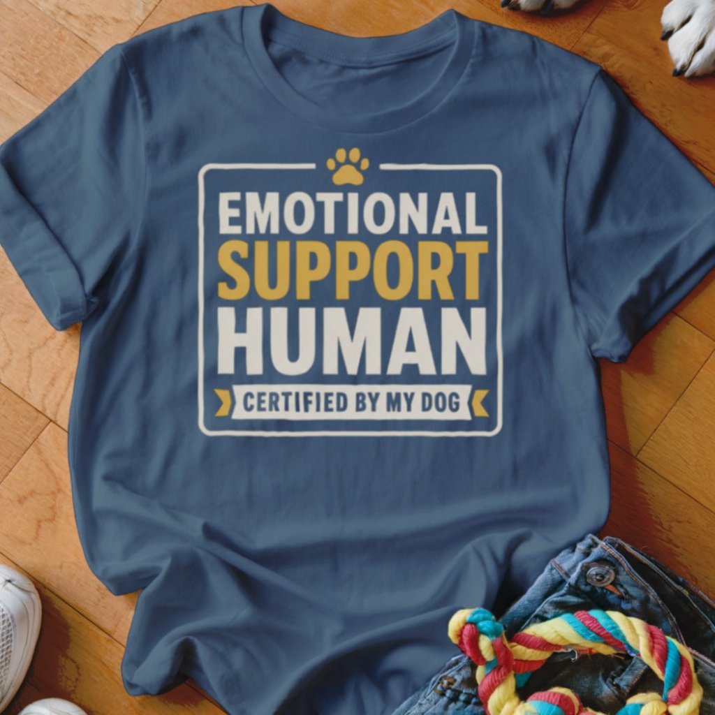 Emotional Support Human Shirt - The Pawsitive Initiative