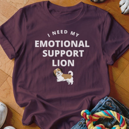 Emotional Support Lion Shirt - The Pawsitive Initiative
