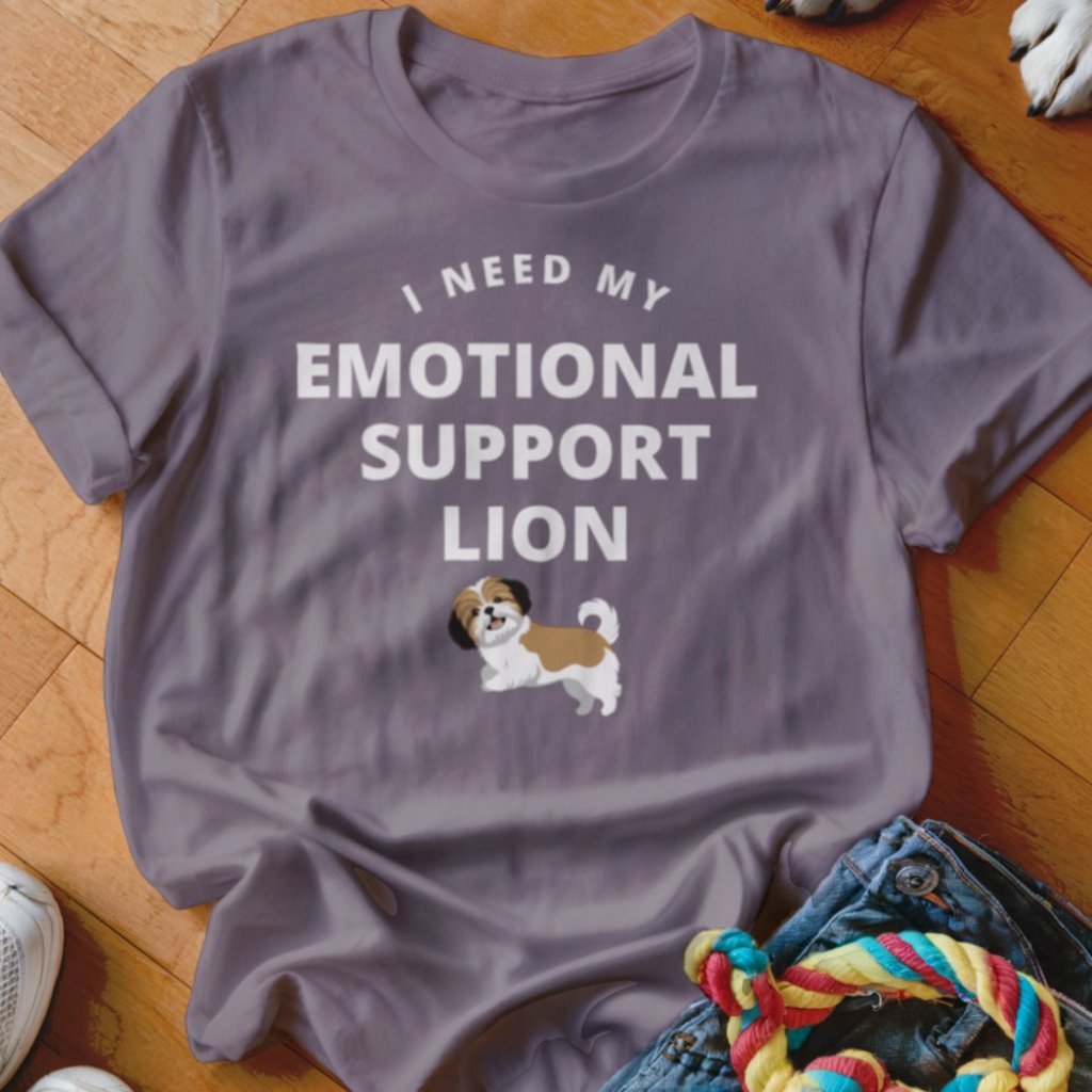 Emotional Support Lion Shirt - The Pawsitive Initiative