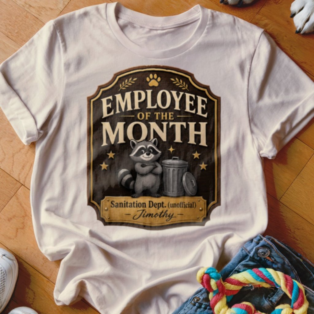 Employee of the Month Shirt - The Pawsitive Initiative