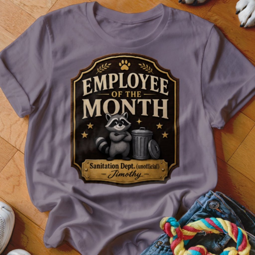 Employee of the Month Shirt - The Pawsitive Initiative