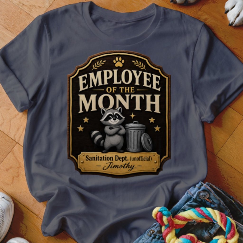 Employee of the Month Shirt - The Pawsitive Initiative