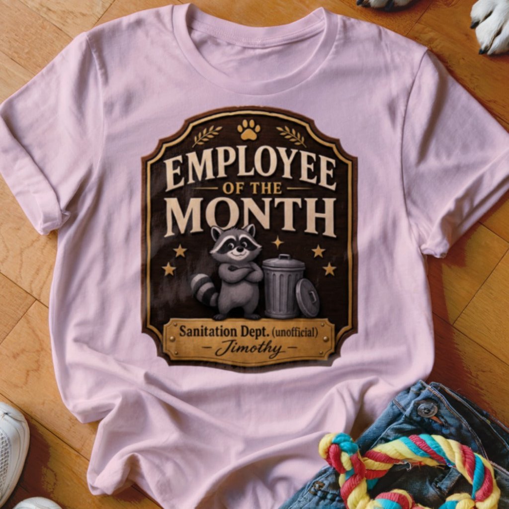 Employee of the Month Shirt - The Pawsitive Initiative