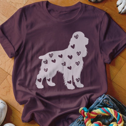 English Cocker Spaniel Hearts Shirt - The Pawsitive Initiative