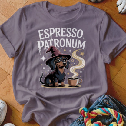 Espresso Patronum Doxie Shirt - The Pawsitive Initiative