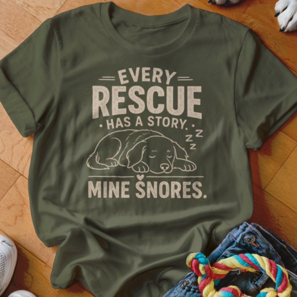 Every Rescue Has a Story Shirt - The Pawsitive Initiative