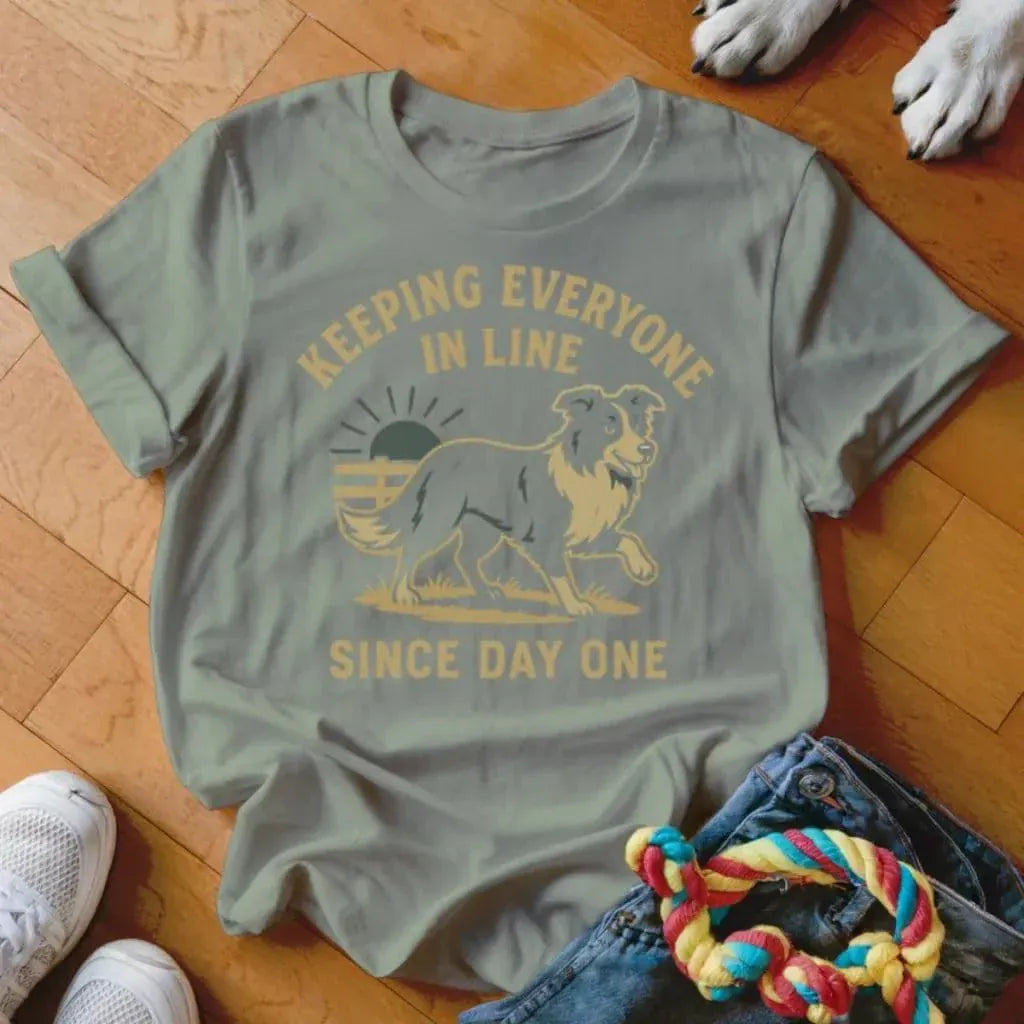 Everyone in Line Shirt - The Pawsitive Initiative