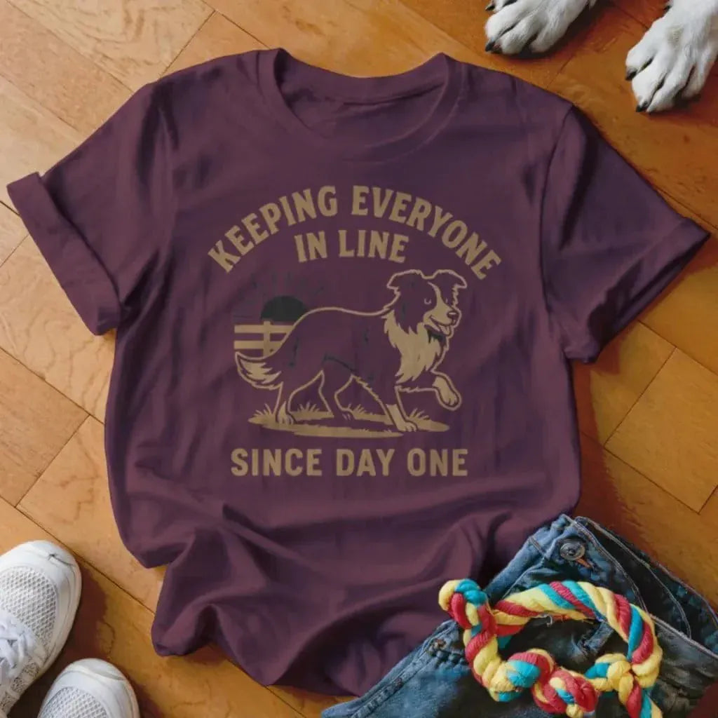 Everyone in Line Shirt - The Pawsitive Initiative