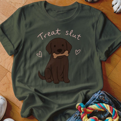 Treat Slut Chocolate Lab Shirt