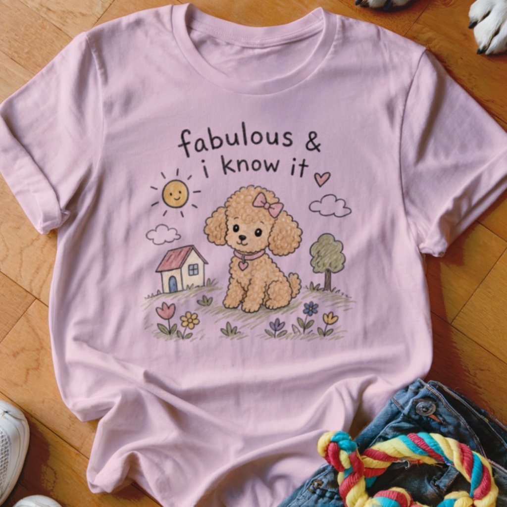 Fabulous And I know It Shirt - The Pawsitive Initiative