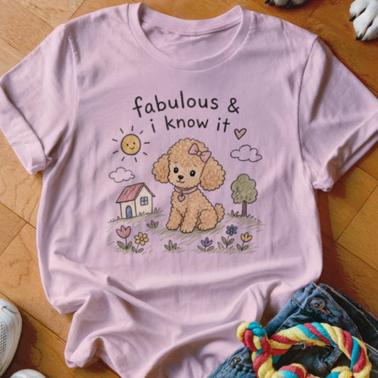 Fabulous And I know It Shirt - The Pawsitive Initiative