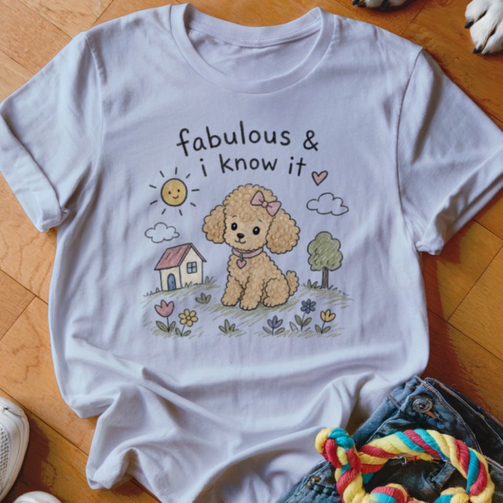 Fabulous And I know It Shirt - The Pawsitive Initiative