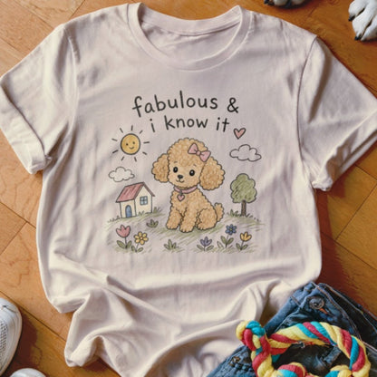 Fabulous And I know It Shirt - The Pawsitive Initiative
