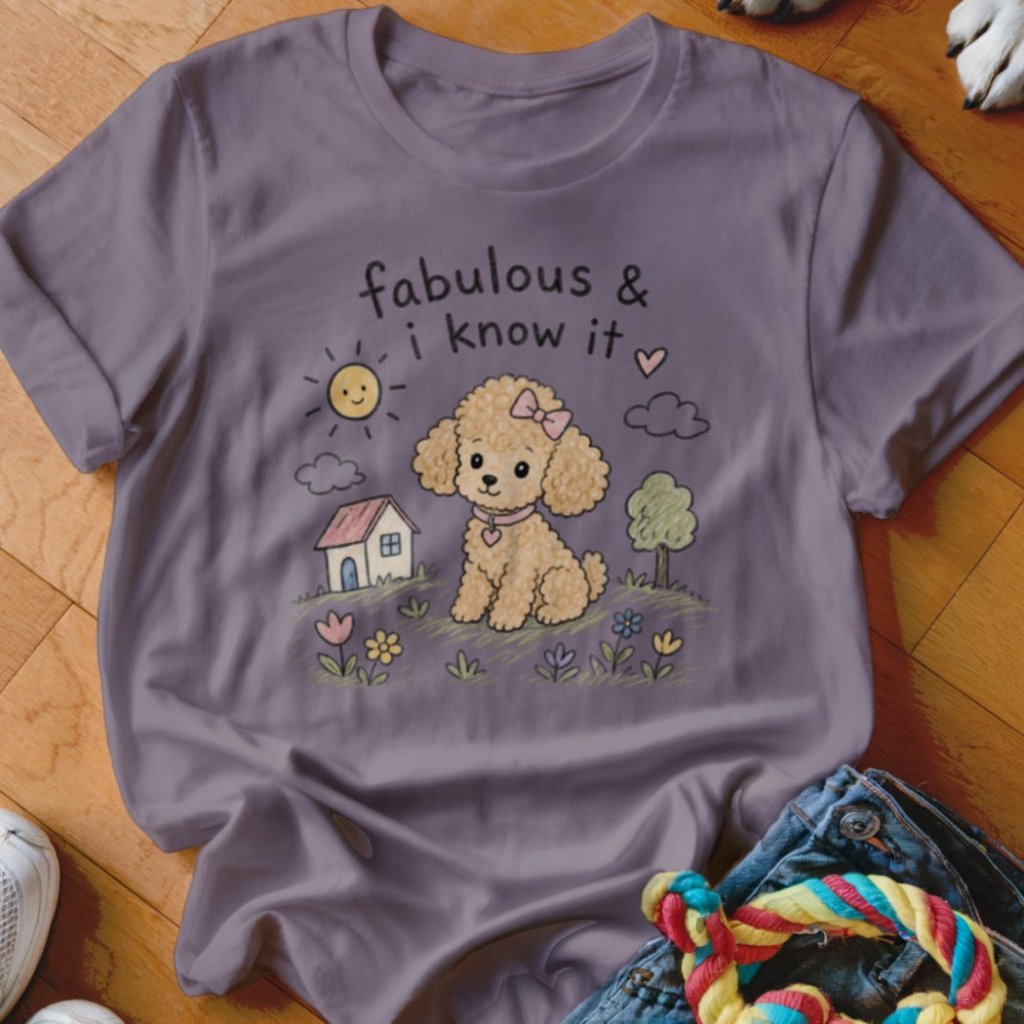 Fabulous And I know It Shirt - The Pawsitive Initiative