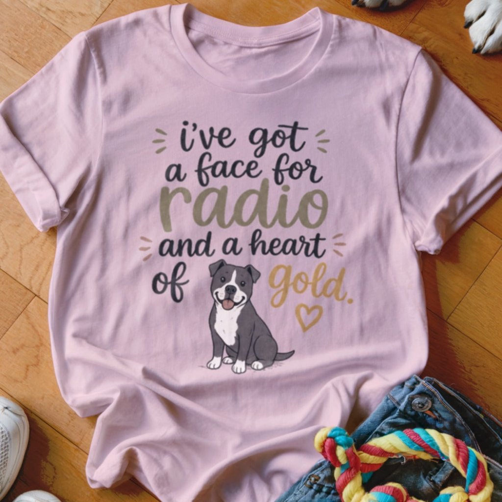 Face For Radio Shirt - The Pawsitive Initiative