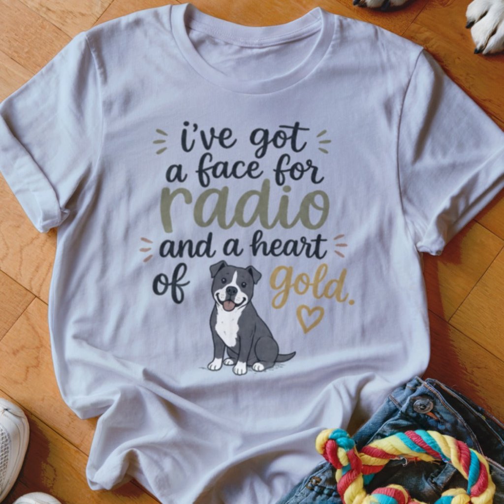 Face For Radio Shirt - The Pawsitive Initiative