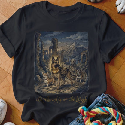 Fellowship of the Leash GSD Shirt - The Pawsitive Initiative