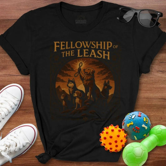 Fellowship of the Leash Shirt - The Pawsitive Initiative