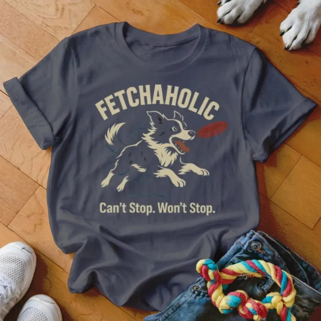 Fetchaholic Shirt - The Pawsitive Initiative