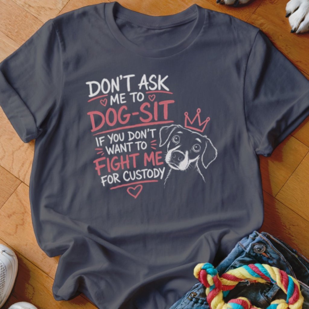 Fight Me For Custody Shirt - The Pawsitive Initiative