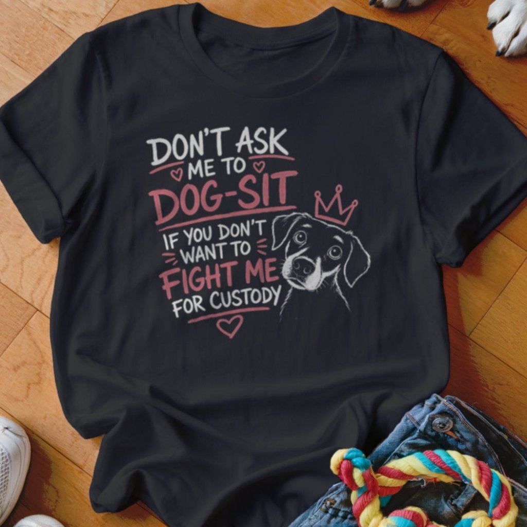 Fight Me For Custody Shirt - The Pawsitive Initiative