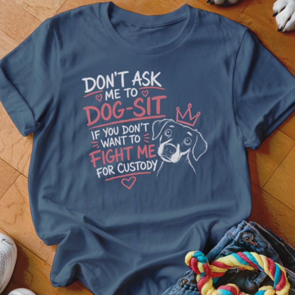 Fight Me For Custody Shirt - The Pawsitive Initiative