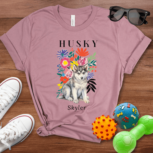 Floral Husky Shirt - The Pawsitive Initiative