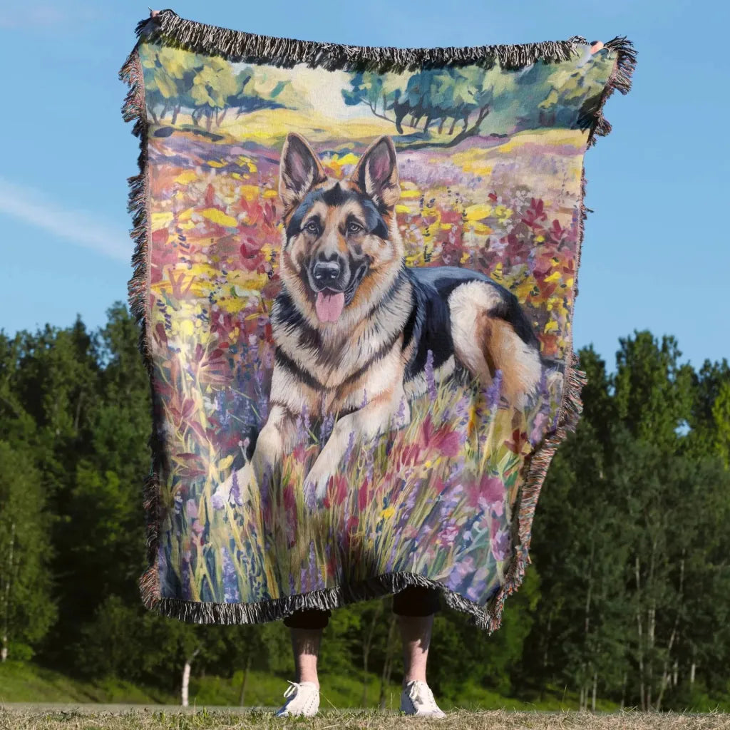 Flower Field Blanket - The Pawsitive Initiative